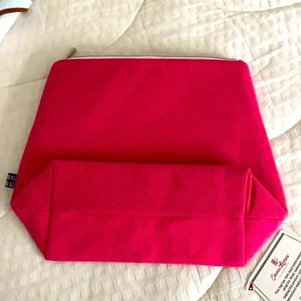 NWT Emma Lomax from  London Large Embroidered Nail bag